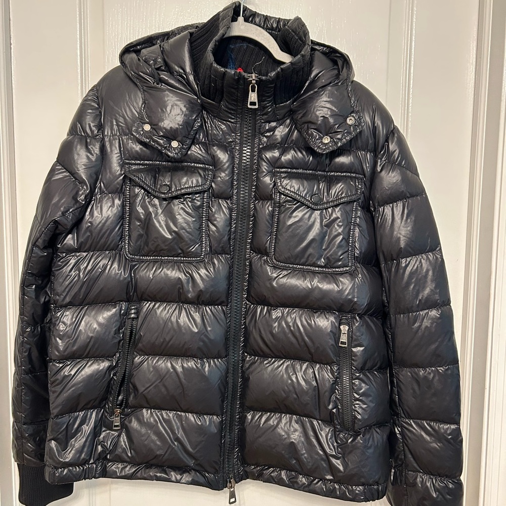 Authentic MONCLER down bomber - black